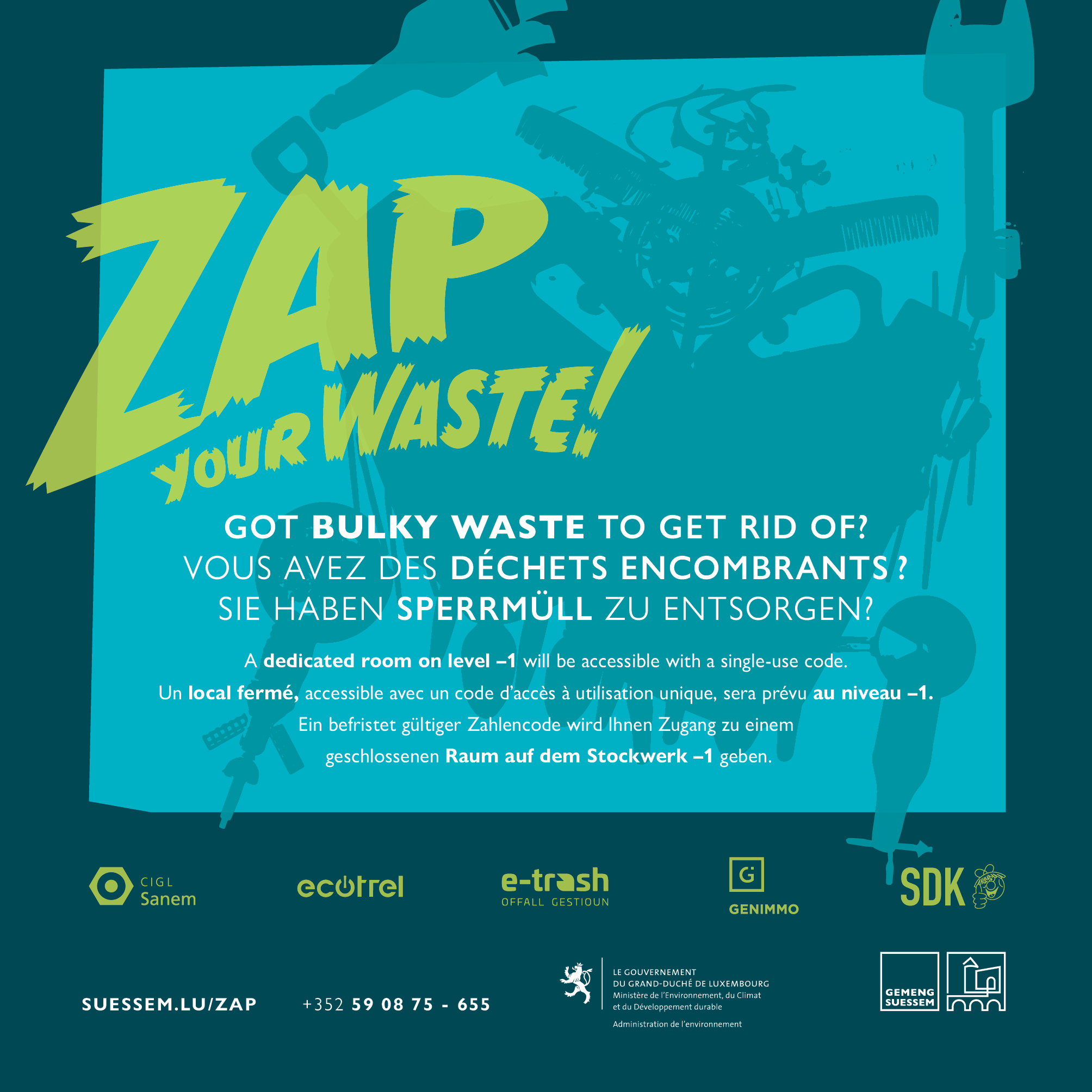 Zap Your Waste! - Commune De Sanem